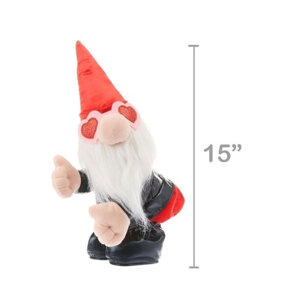 Animated Sing and Twerk Valentine's Day Gnome - Picture 3 of 3
